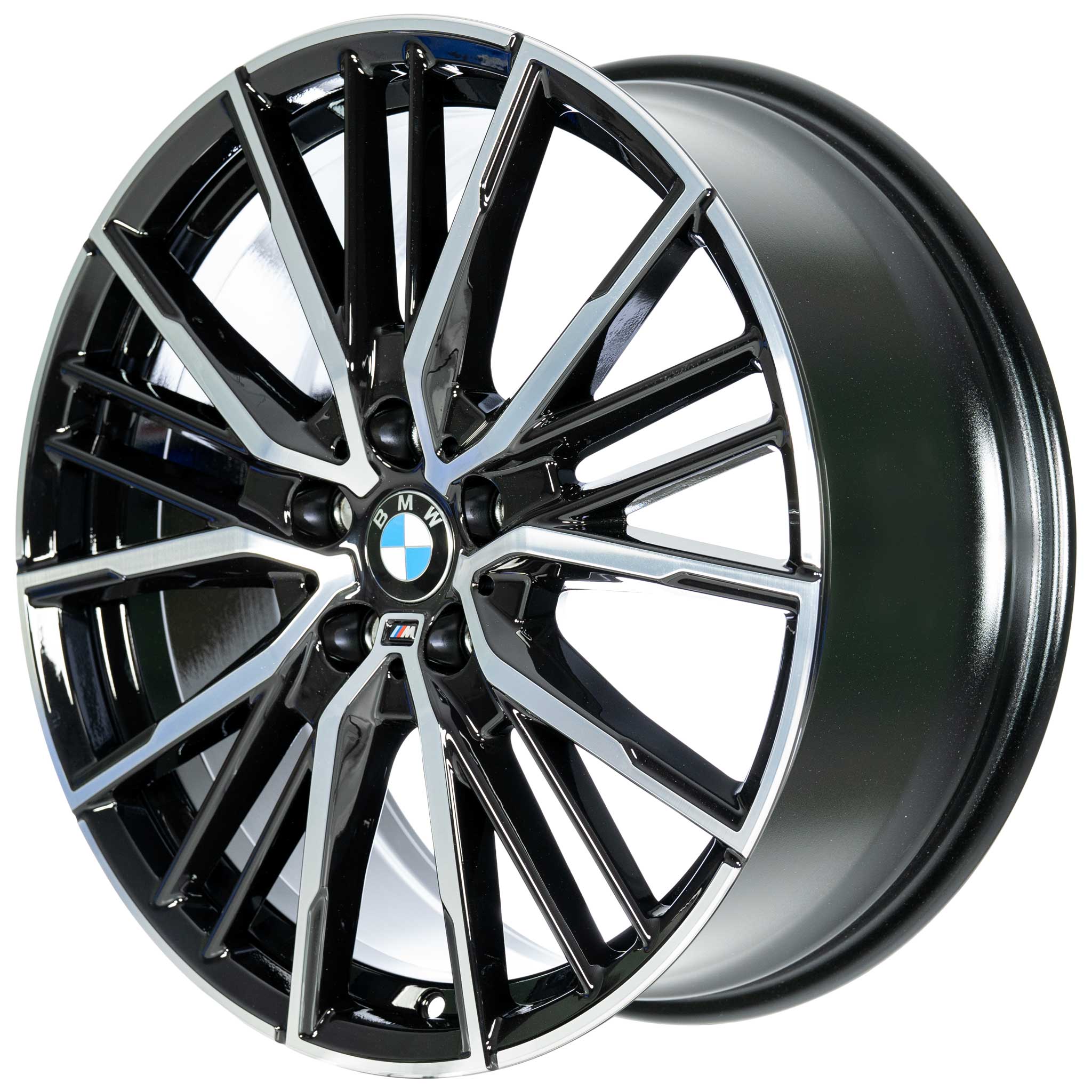 BMW 552M Jet Black with Bright Turned Alloy Wheel Product Image #2