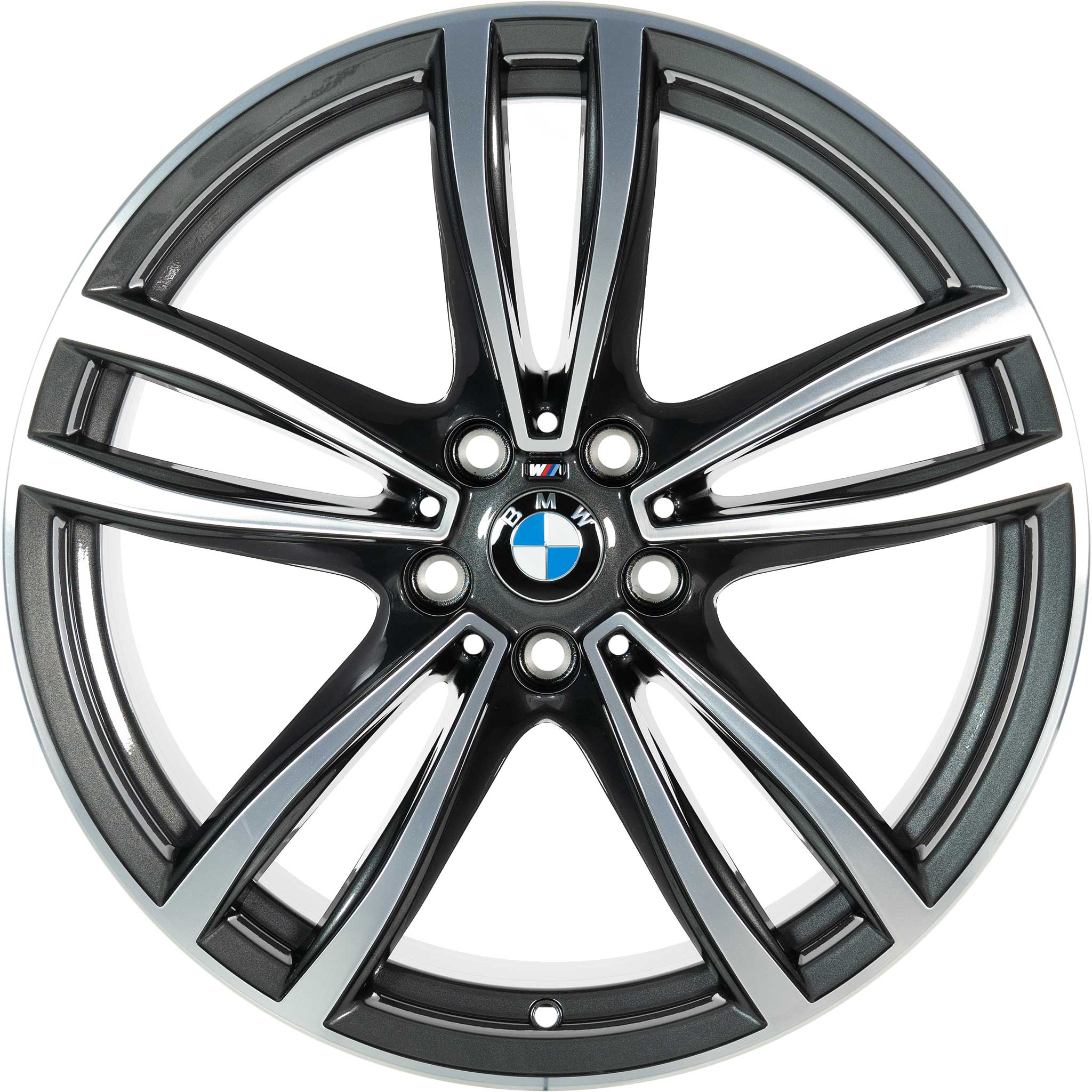 BMW 647M Orbit Grey with Bright Turned Alloy Wheel Product Image #1