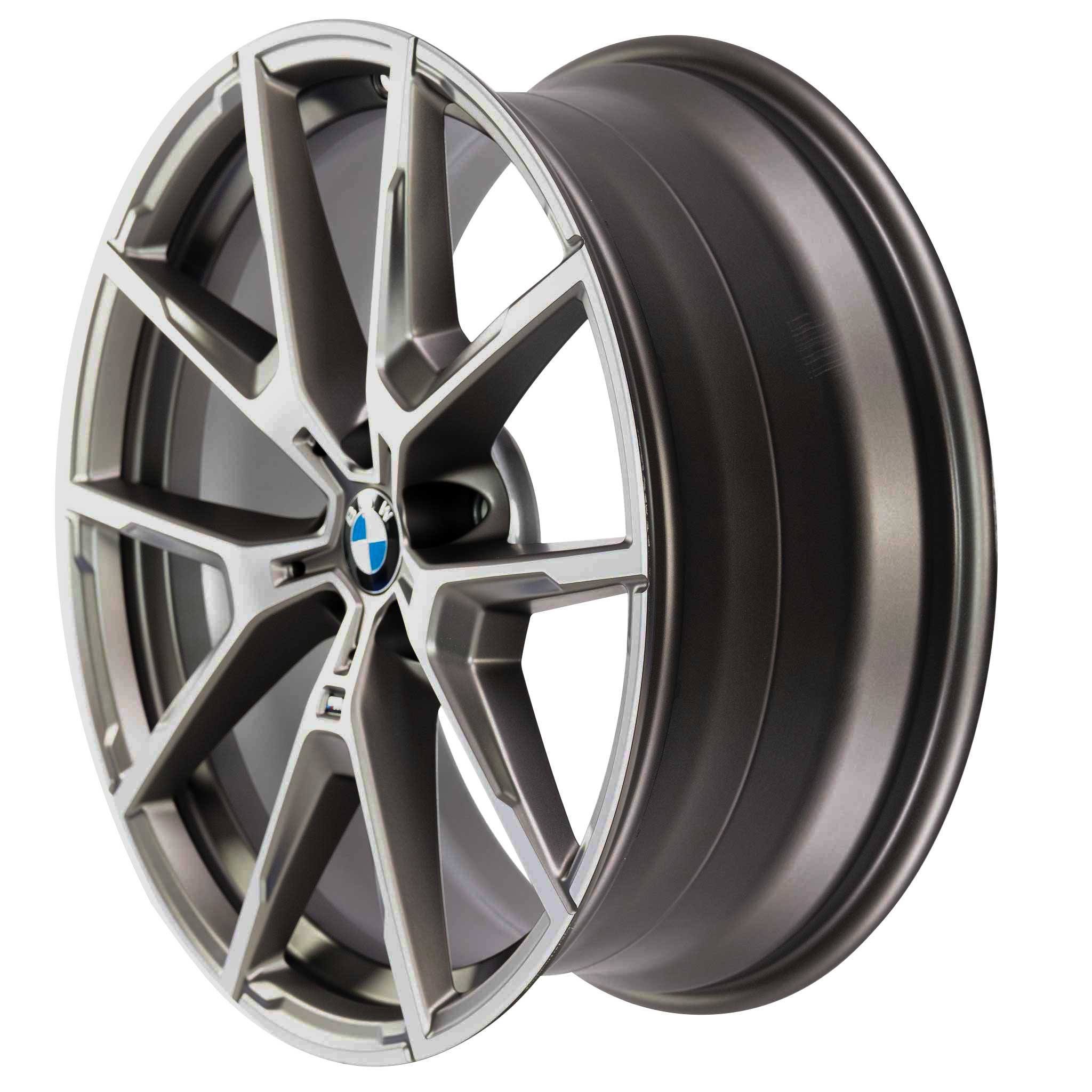 BMW 728M Cerium Grey with Bright Turned Alloy Wheel Product Image #2