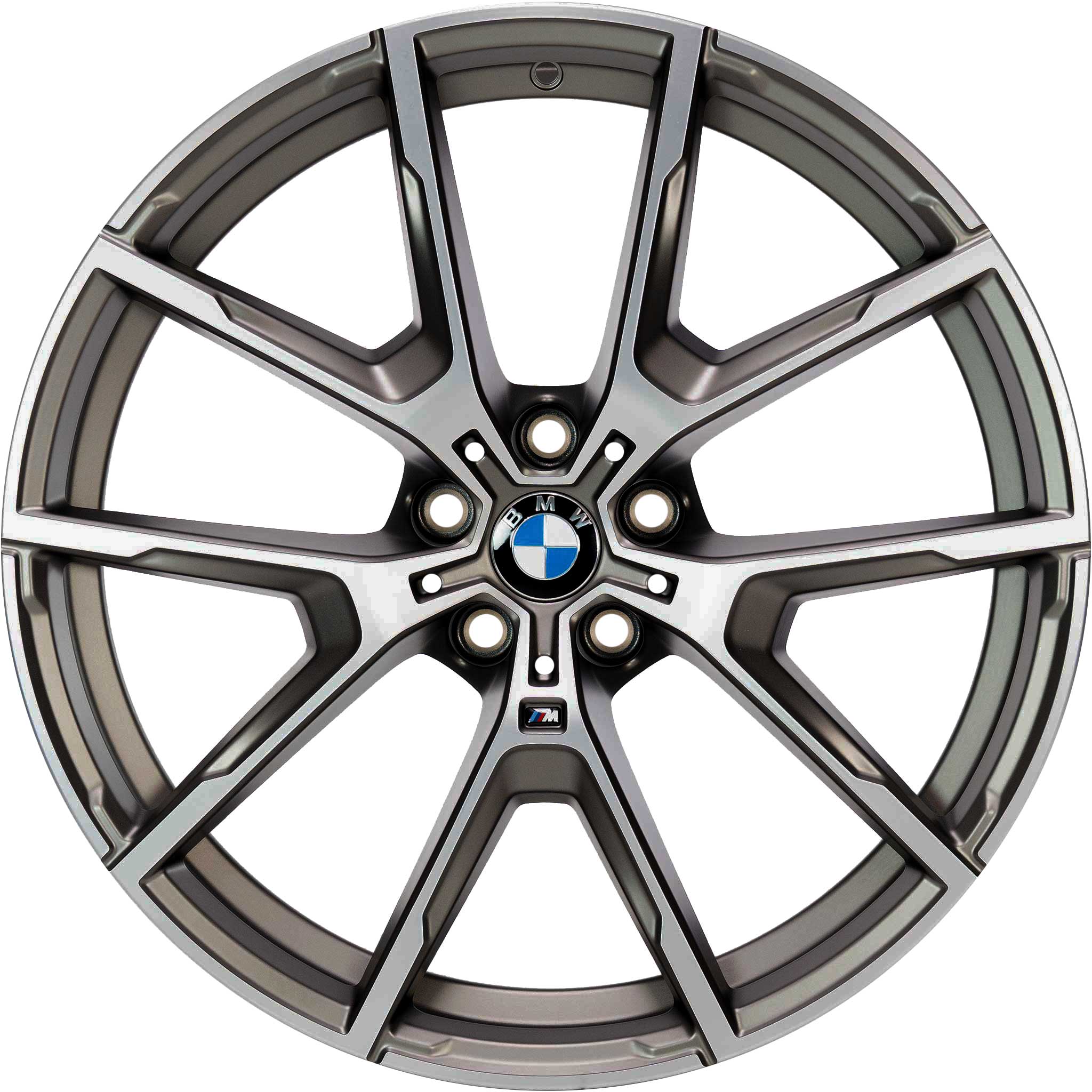BMW 728M Cerium Grey with Bright Turned Alloy Wheel Product Image #1