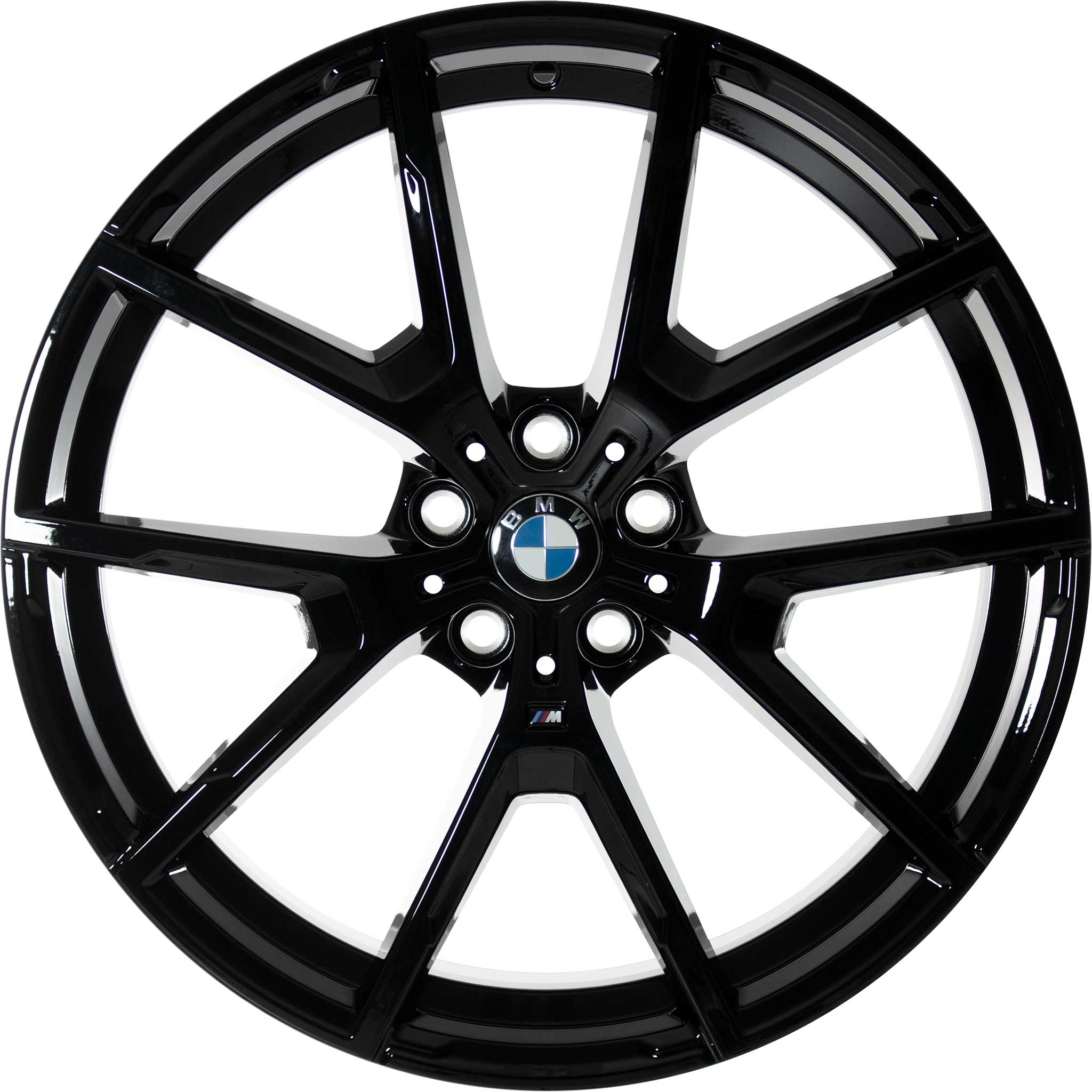 BMW 728M Jet Black Alloy Wheel Product Image #1