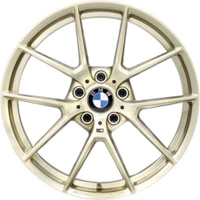 BMW 763M Performance Forged frozen gold matt Alloy Wheel Product Image #1
