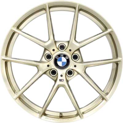 BMW 763M Performance Forged frozen gold matt Alloy Wheel Product Image #1