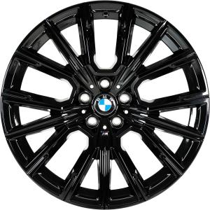 BMW 817M Jet Black Alloy Wheel for BMW 6 Series G32 - Sizes 20in