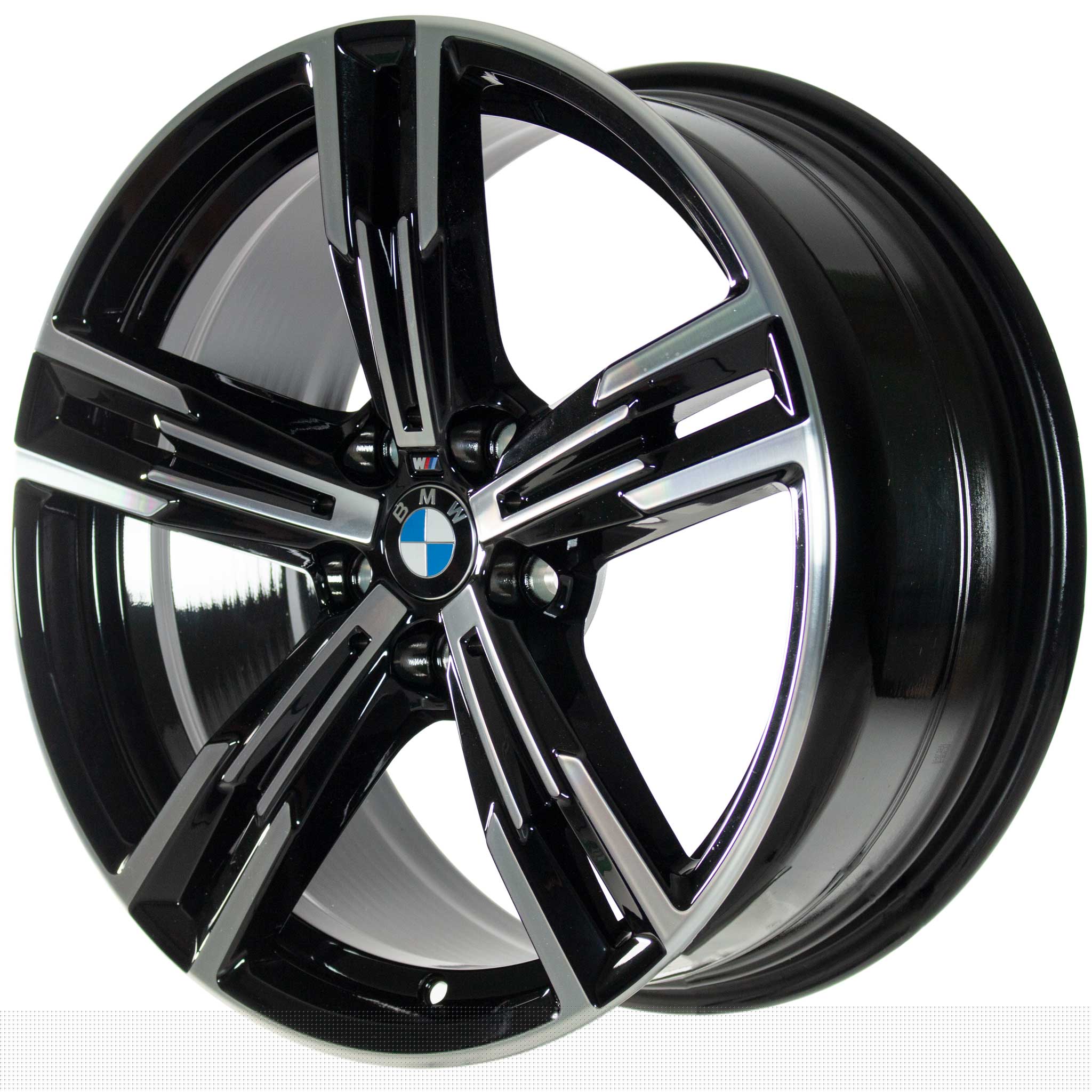 BMW 848M Jet Black with Bright Turned Alloy Wheel Product Image #2