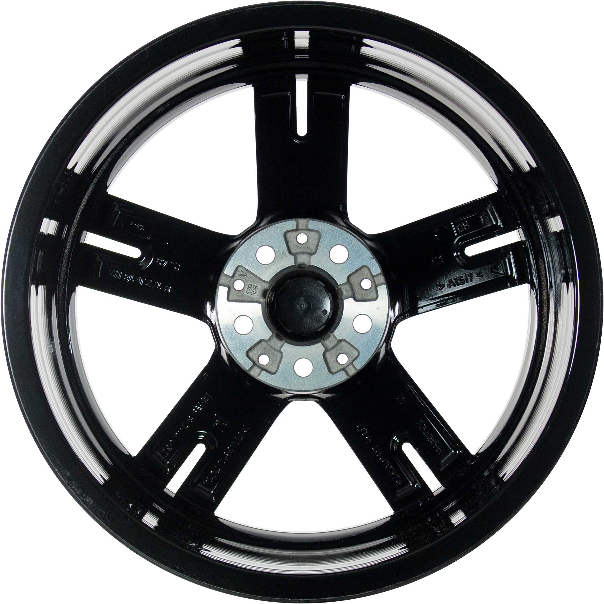 BMW 848M Jet Black with Bright Turned Alloy Wheel Product Image #3
