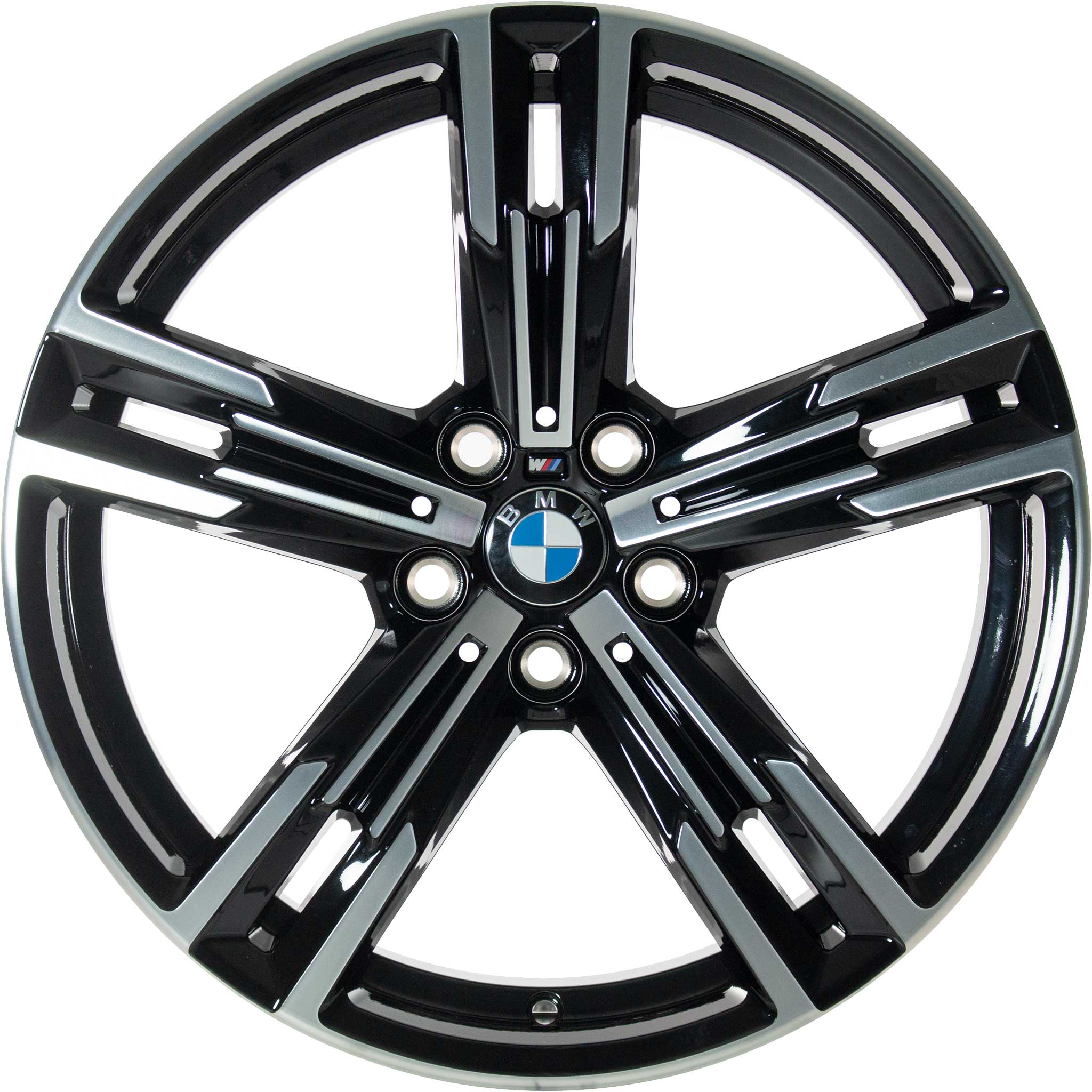 BMW 848M Jet Black with Bright Turned Alloy Wheel Product Image #1
