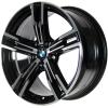 BMW 848M Jet Black with Bright Turned Wheel Img 2