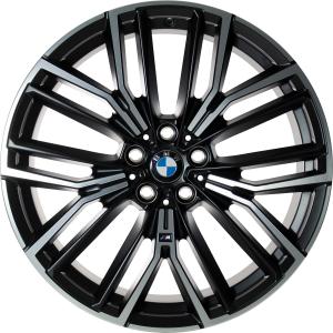 BMW 846M Black with Bright Turned Alloy Wheel for BMW 5 Series G31 - Sizes 20in