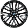 BMW 846M Black with Bright Turned Wheel Img 1
