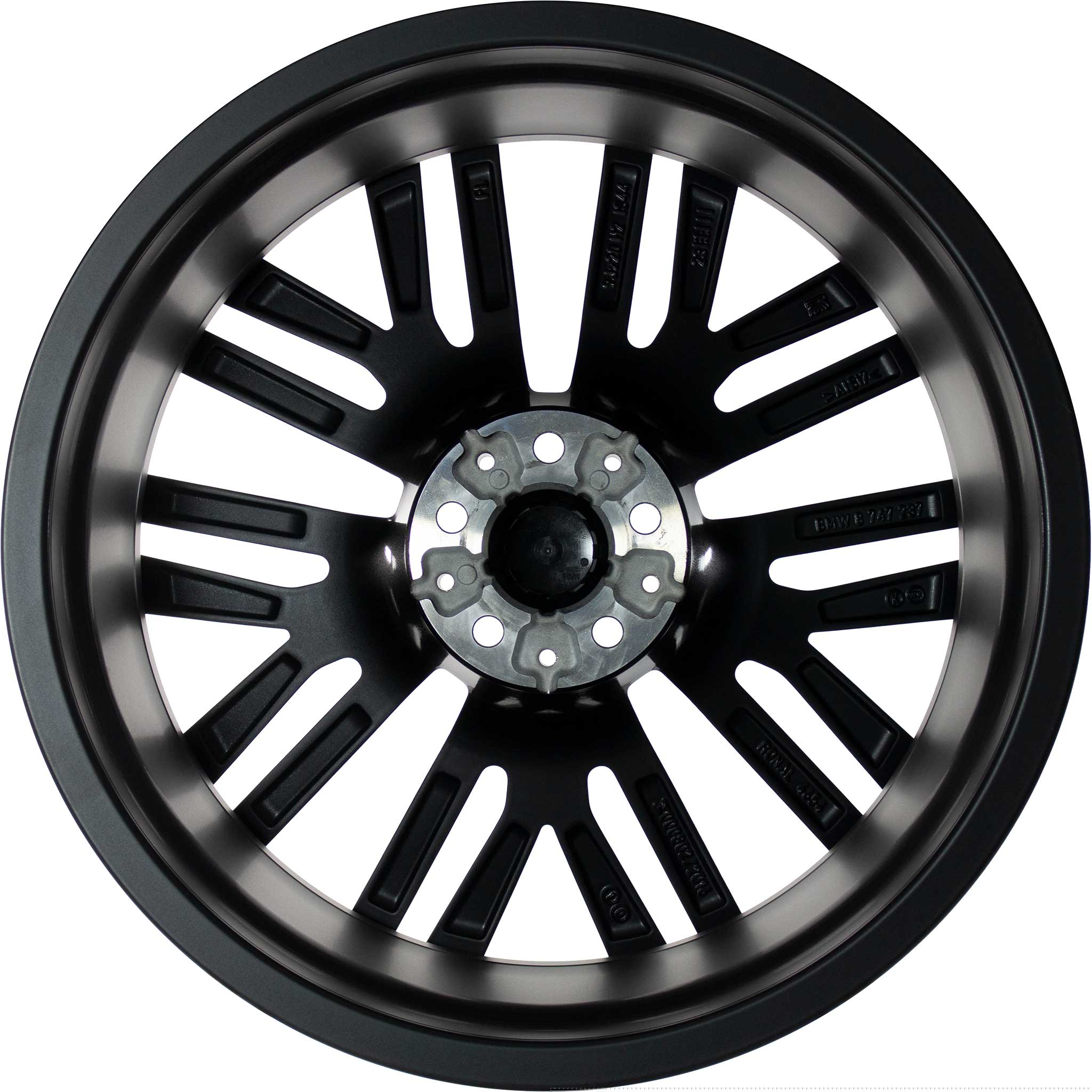 BMW 846M Black with Bright Turned Alloy Wheel Product Image #2