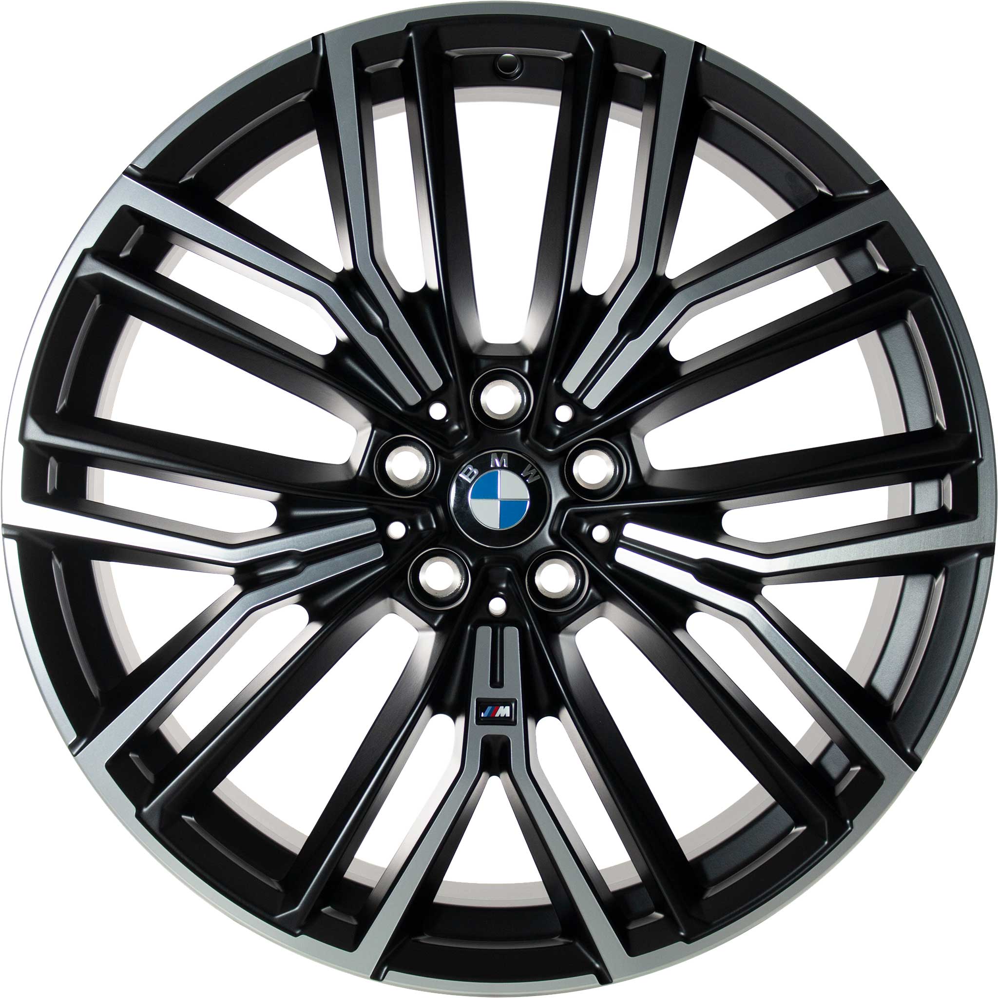 BMW 846M Black with Bright Turned Alloy Wheel Product Image #1