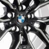 BMW 859M Jet Black with Bright Turned Wheel Img 4