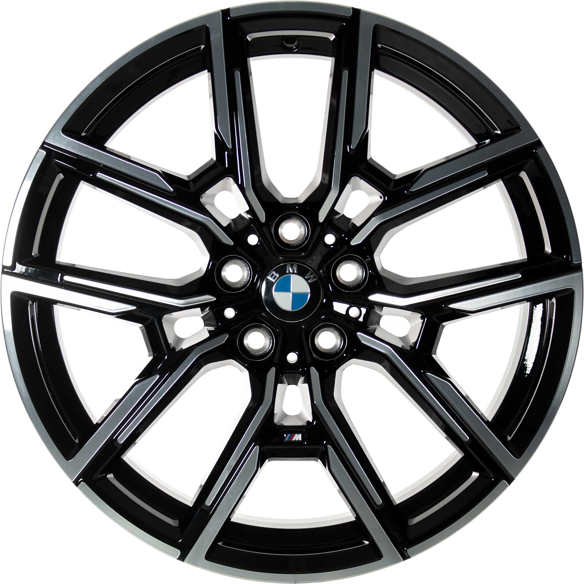 BMW 859M Jet Black with Bright Turned Alloy Wheel Product Image #1
