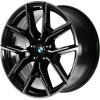 BMW 859M Jet Black with Bright Turned Wheel Img 2