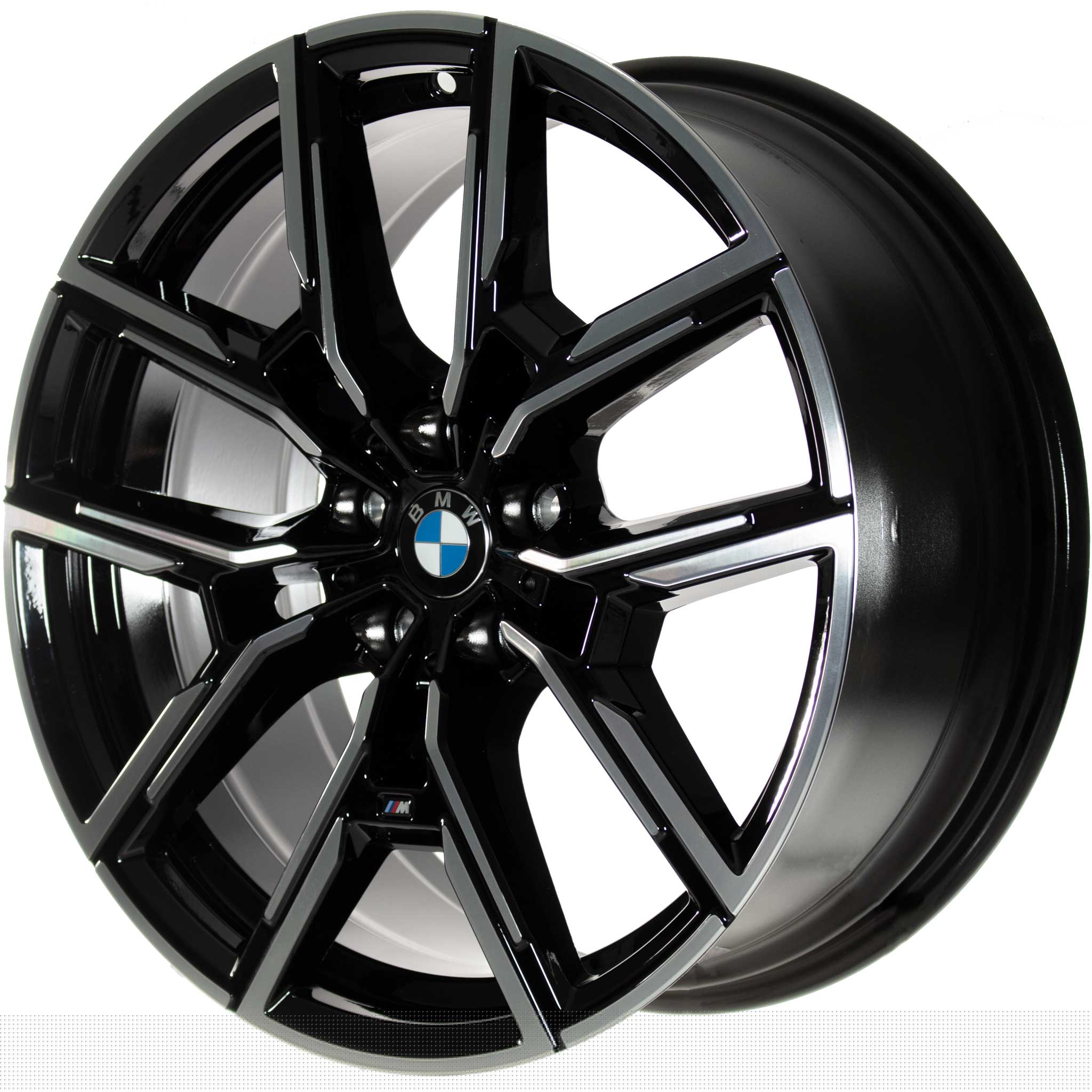 BMW 859M Jet Black with Bright Turned Alloy Wheel Product Image #2