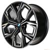 BMW 860M Midnight Grey with Bright Turned and Silver Inserts Wheel Img 2