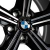 BMW 860M Midnight Grey with Bright Turned and Silver Inserts Wheel Img 4
