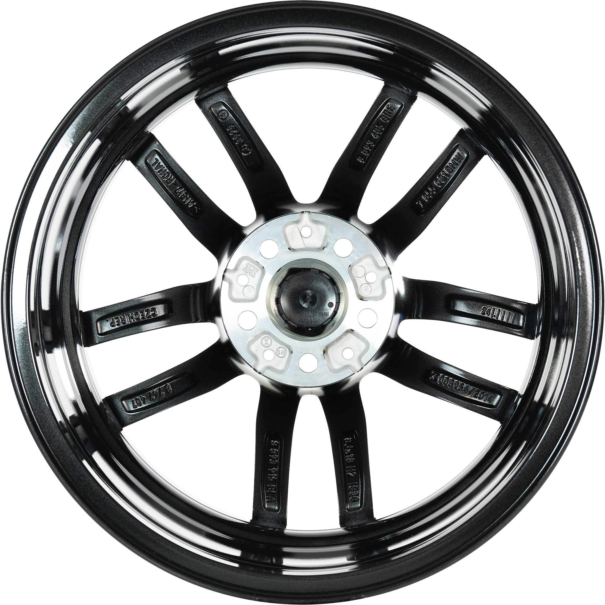 BMW 662M Orbit Grey with Bright Turned Alloy Wheel Product Image #3