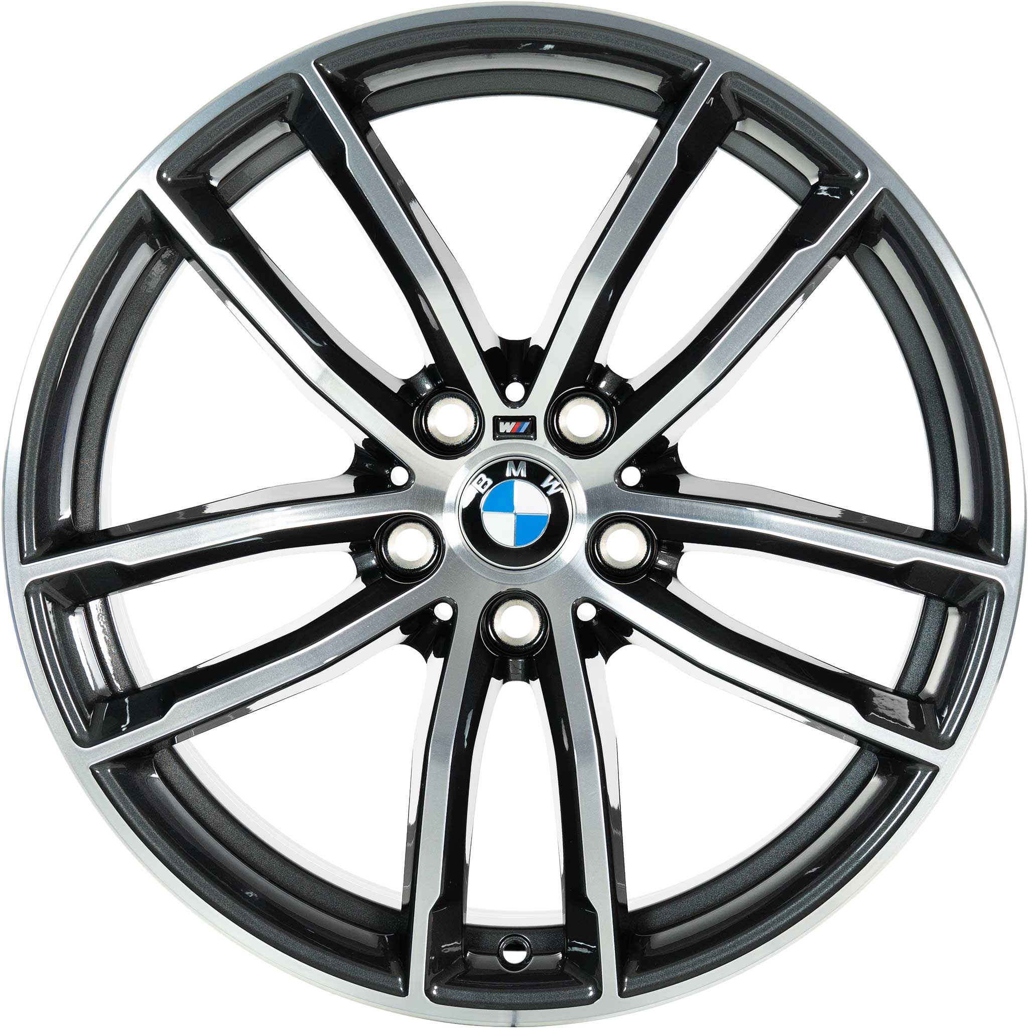 BMW 662M Orbit Grey with Bright Turned Alloy Wheel Product Image #1