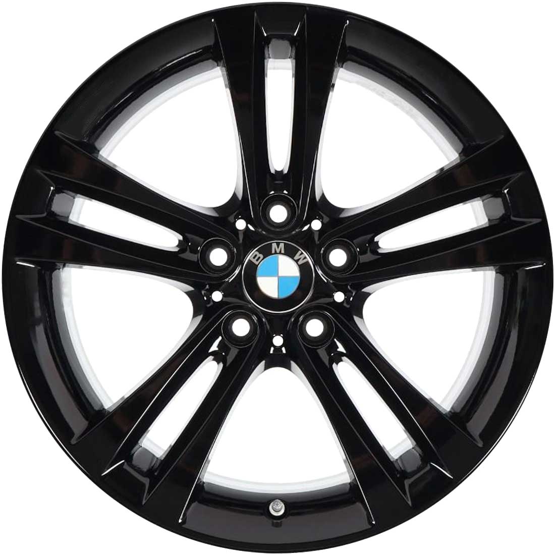BMW 397 Matt Black Alloy Wheel Product Image #1
