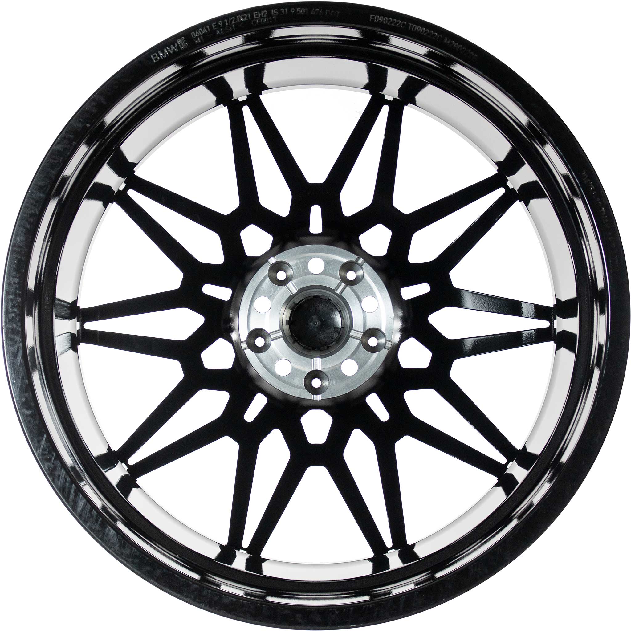 BMW 892M Jet Black with Bright Turned Alloy Wheel Product Image #3