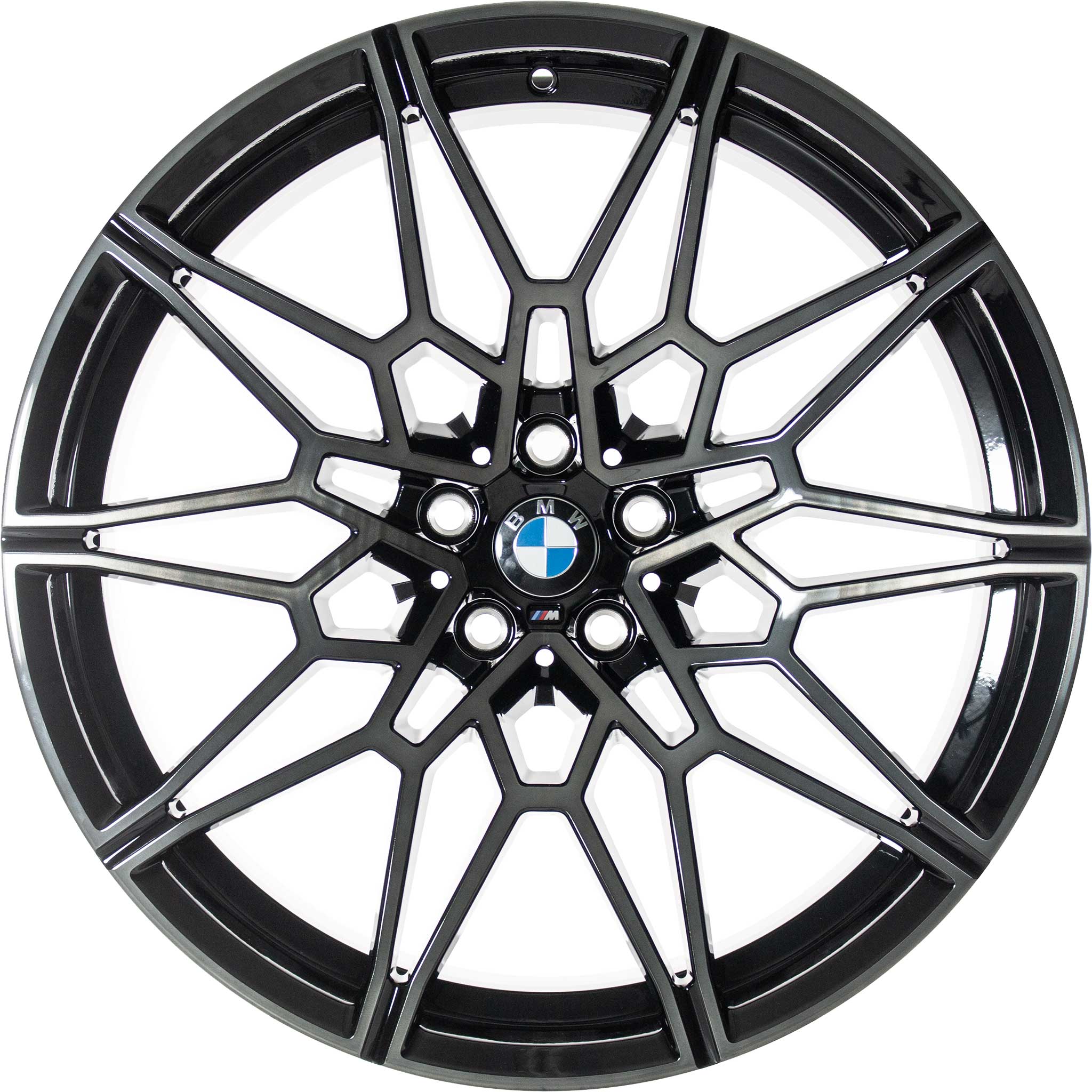 BMW 892M Jet Black with Bright Turned Alloy Wheel Product Image #1