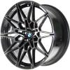 BMW 892M Jet Black with Bright Turned Wheel Img 2