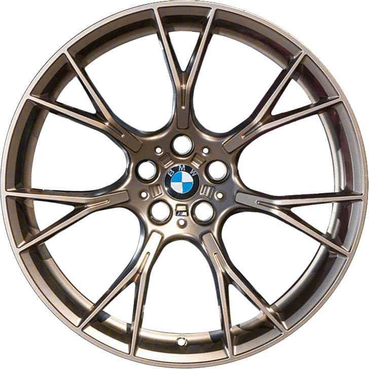 BMW 789M Gold Bronze Alloy Wheel Product Image #1