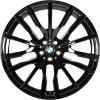BMW 742M Jet Black Wheel Img 1