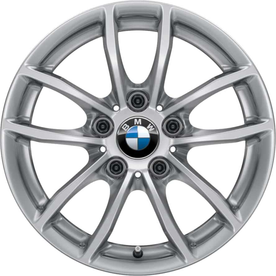 BMW 378 Silver Alloy Wheel Product Image #1