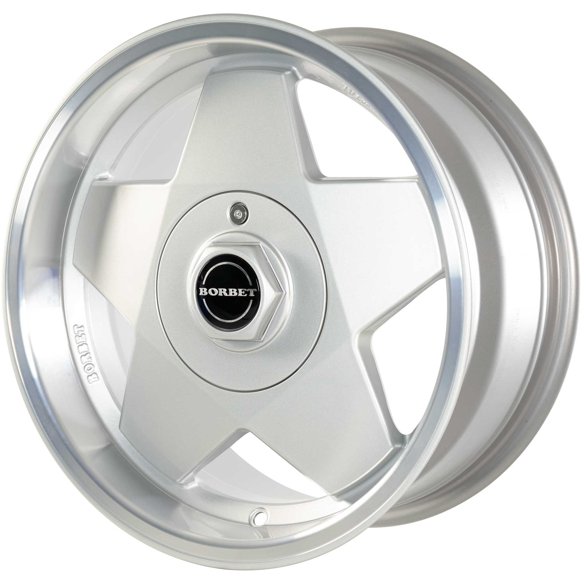 Borbet A Silver Polished Alloy Wheel Product Image #3