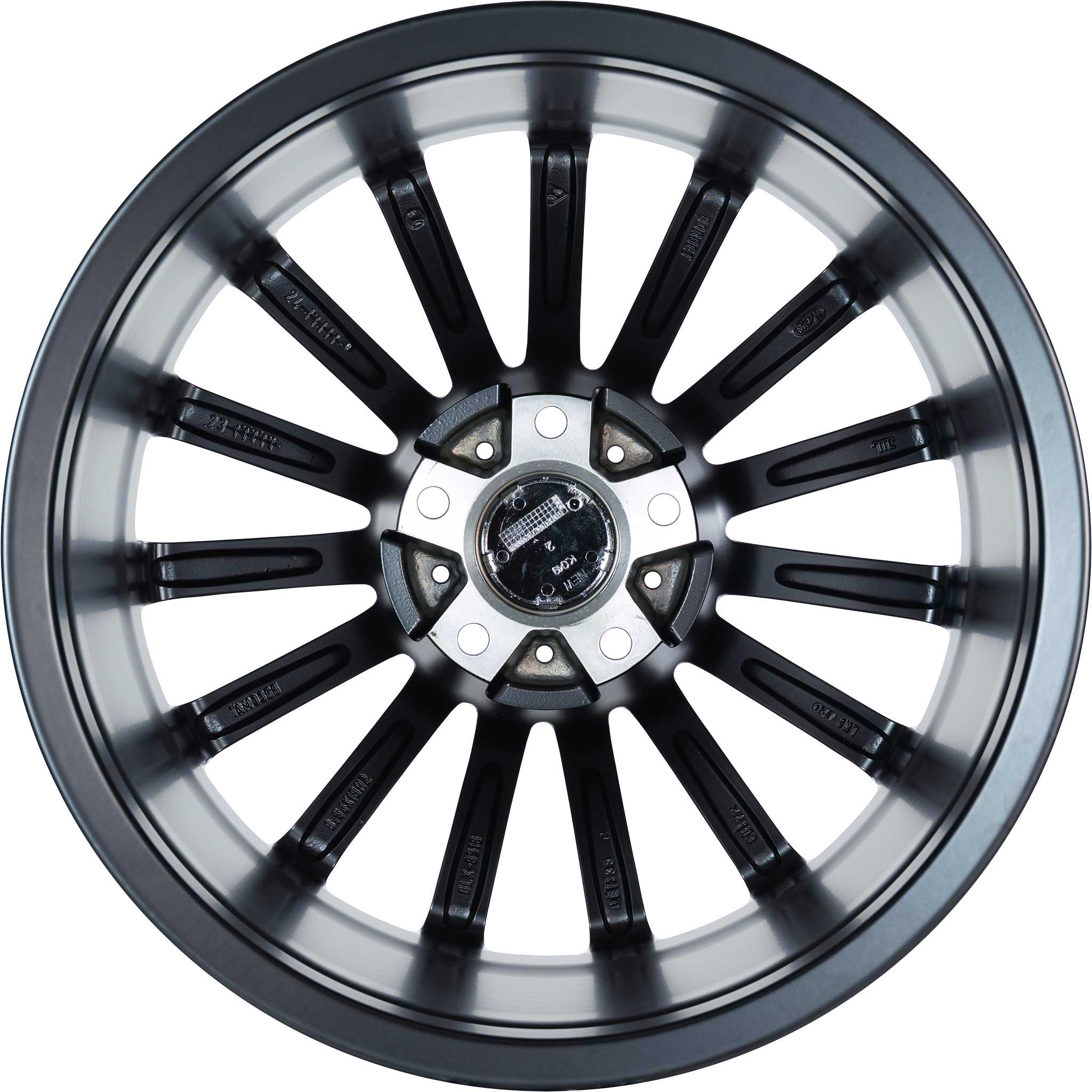 Borbet BLX Matt Black Polished Alloy Wheel Product Image #3