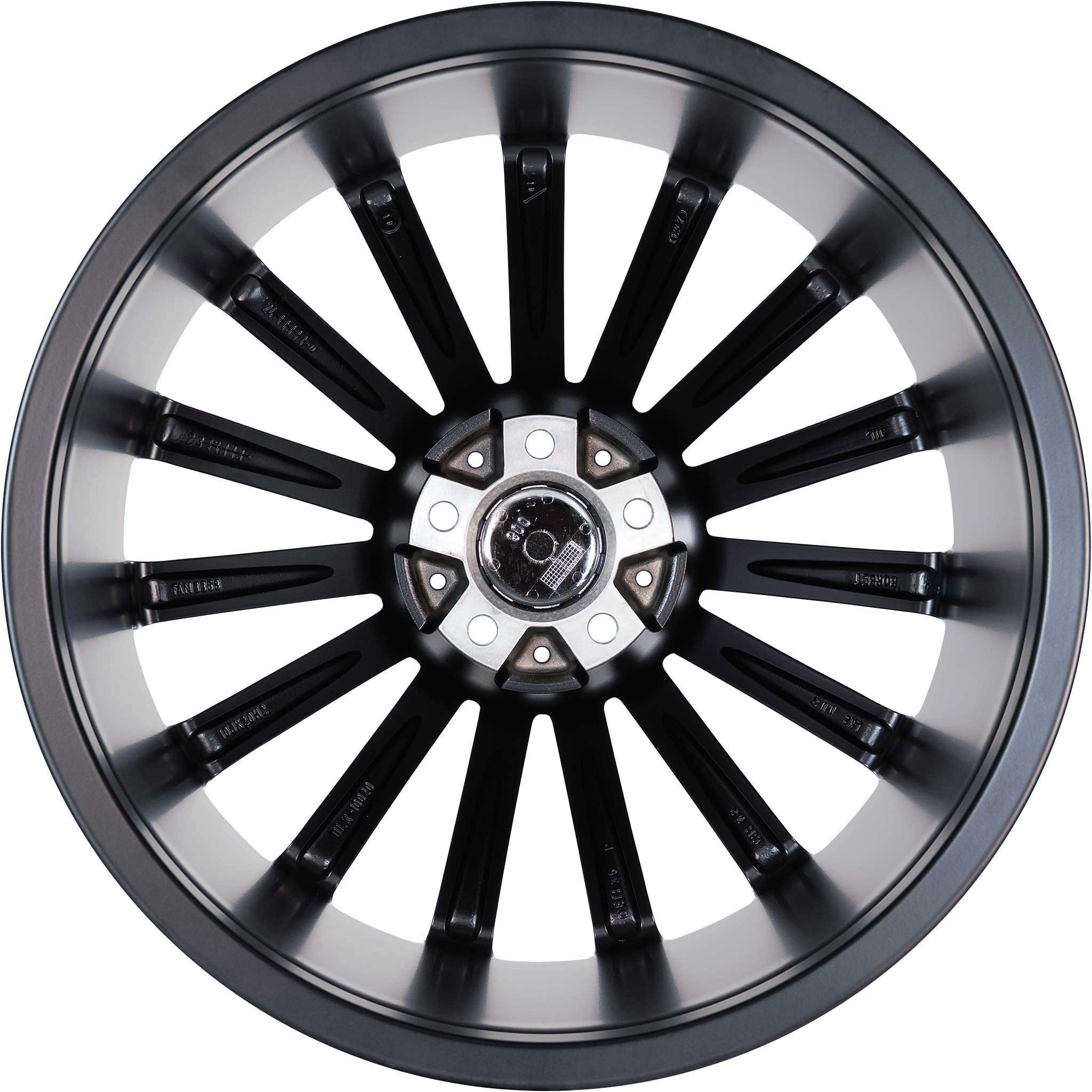 Borbet BLX Matt Black Polished Alloy Wheel Product Image #3