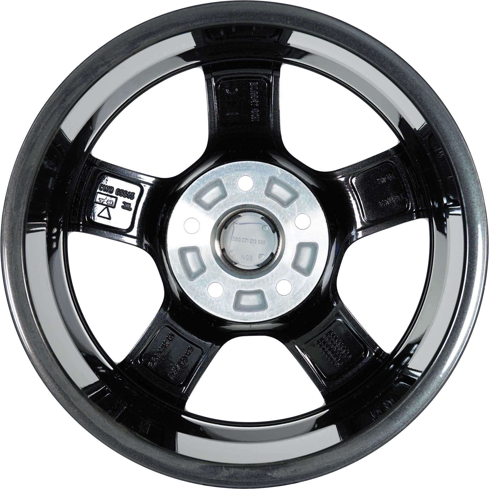 Borbet CWD Mistral Anthracite Glossy Polished Alloy Wheel Product Image #5