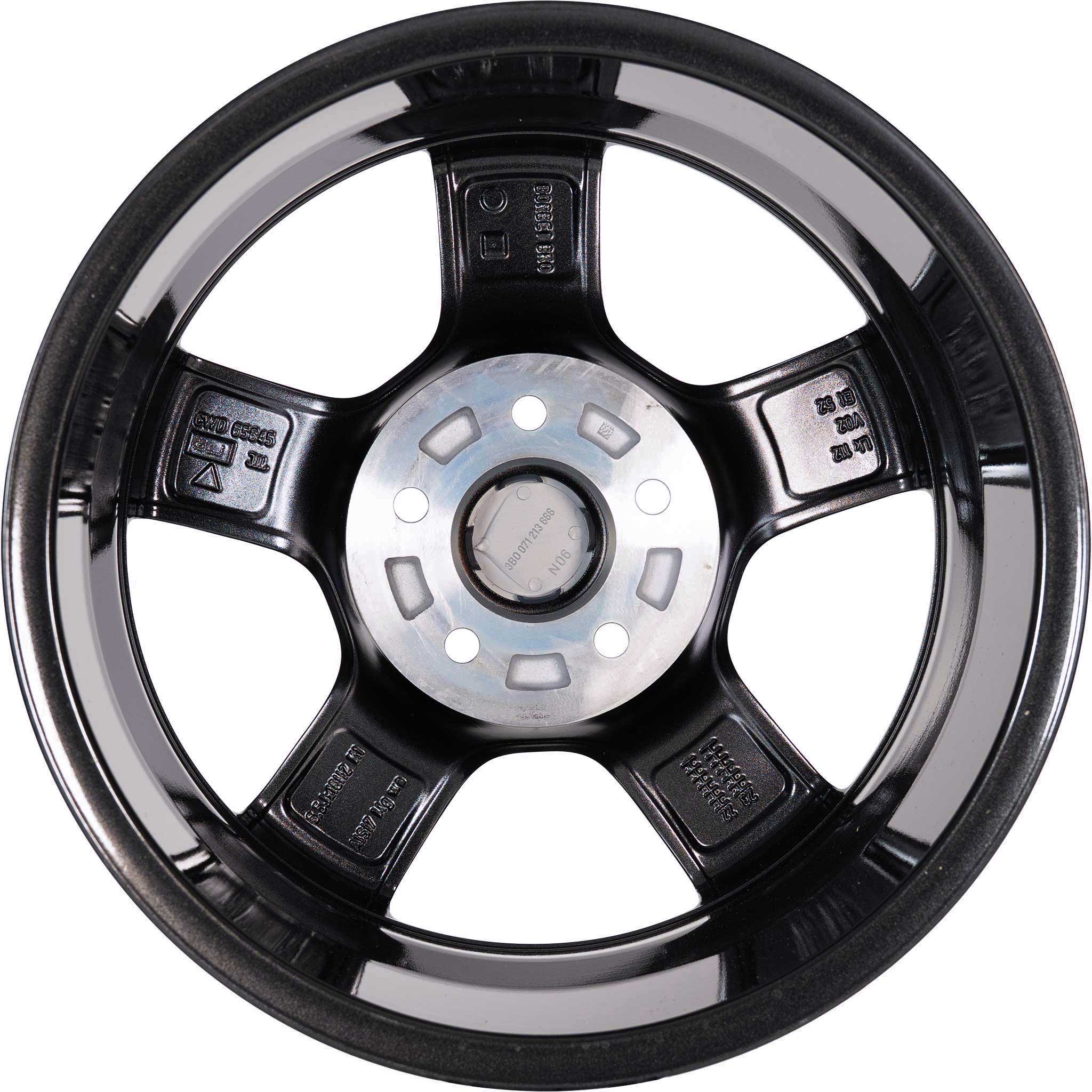 Borbet CWD Mistral Anthracite Glossy Polished Alloy Wheel Product Image #5