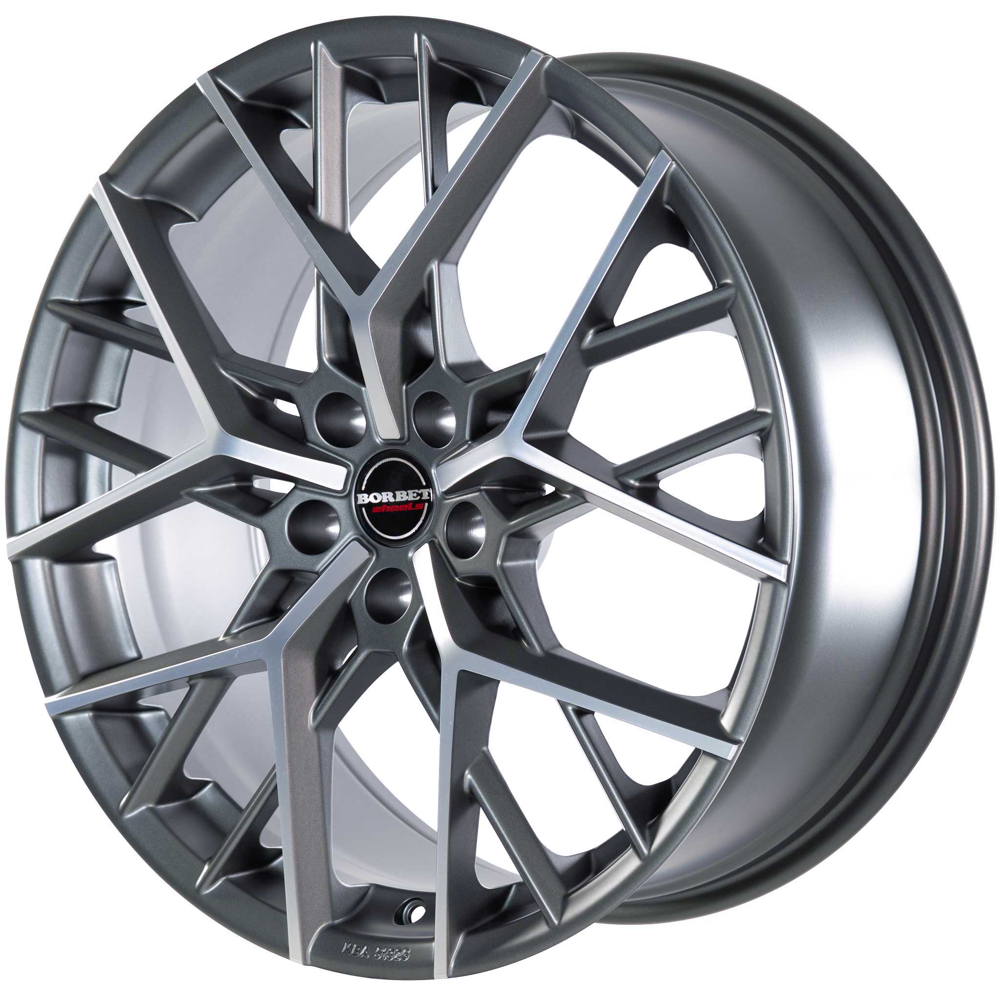 Borbet BY Titan Polished Matt Alloy Wheel Product Image #4