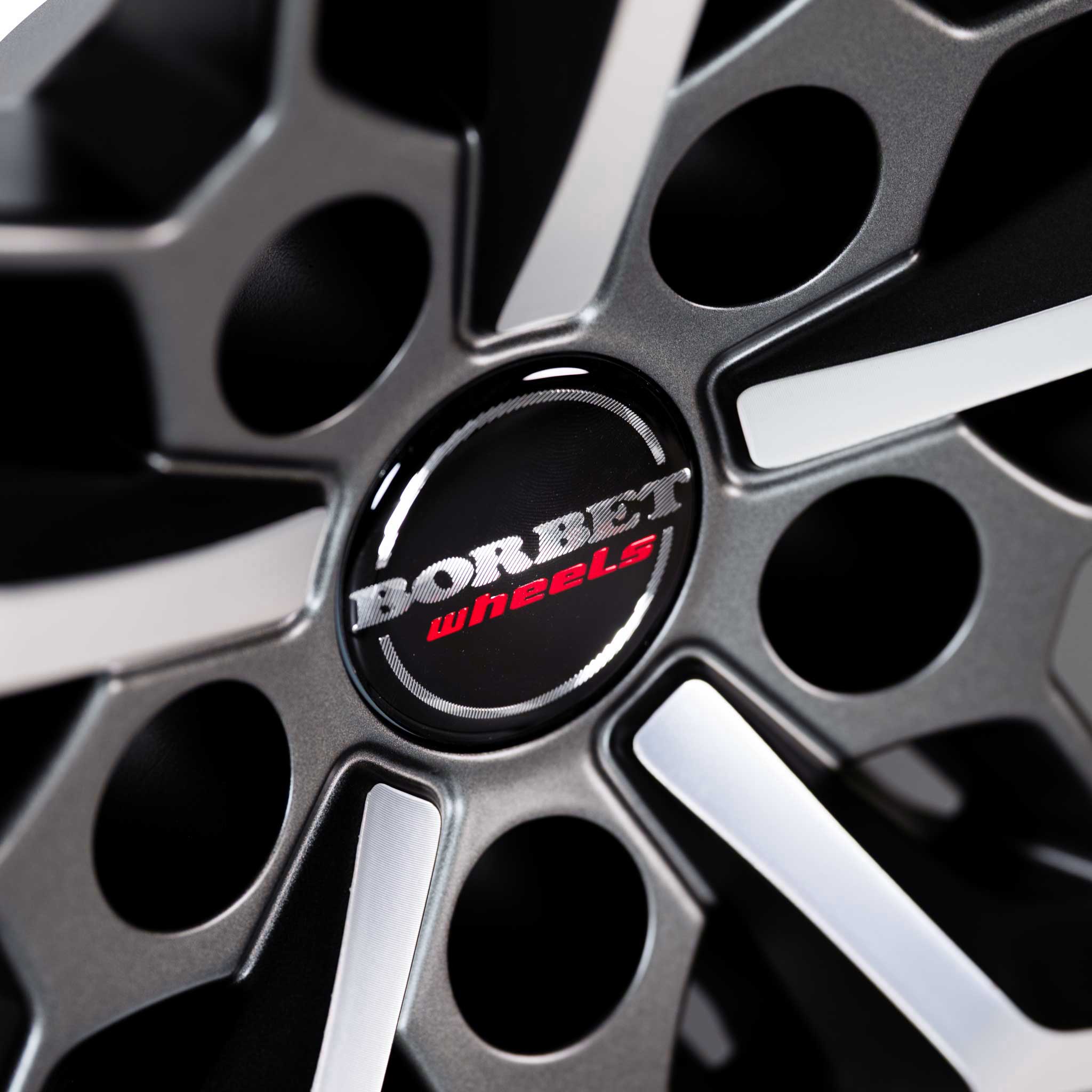 Borbet BY Titan Polished Matt Alloy Wheel Product Image #6