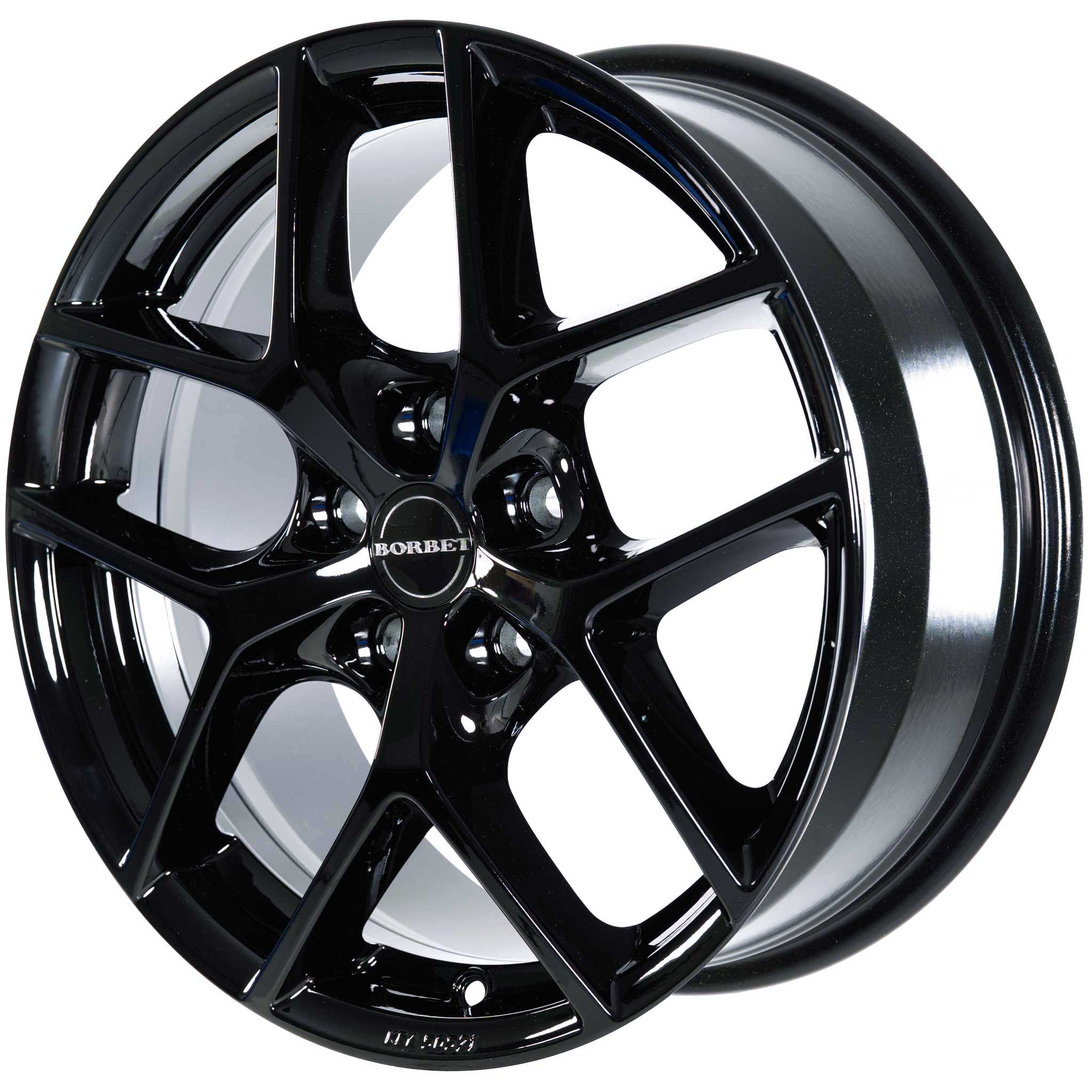 Borbet Y Glossy Black Alloy Wheel Product Image #4