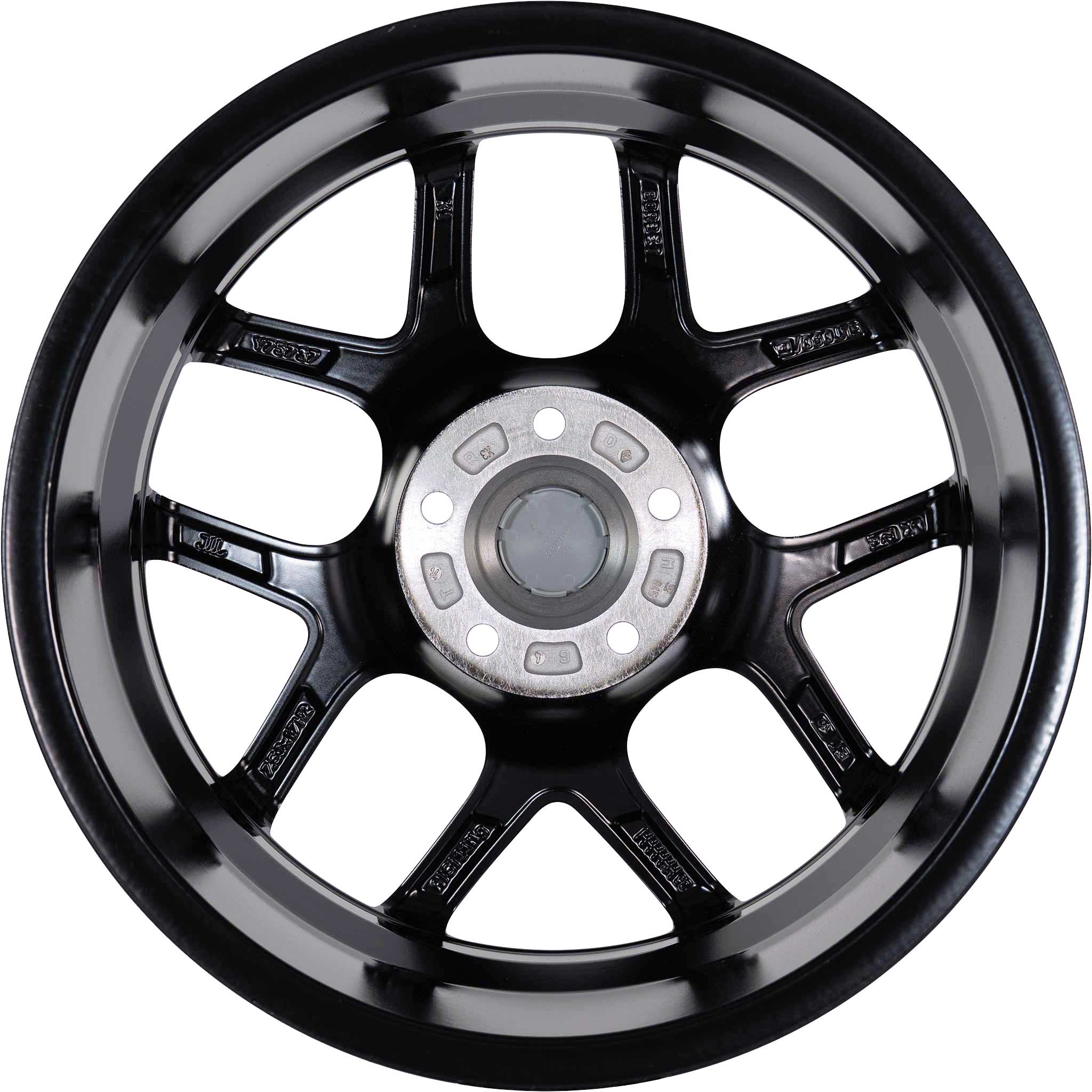 Borbet Y Glossy Black Alloy Wheel Product Image #5