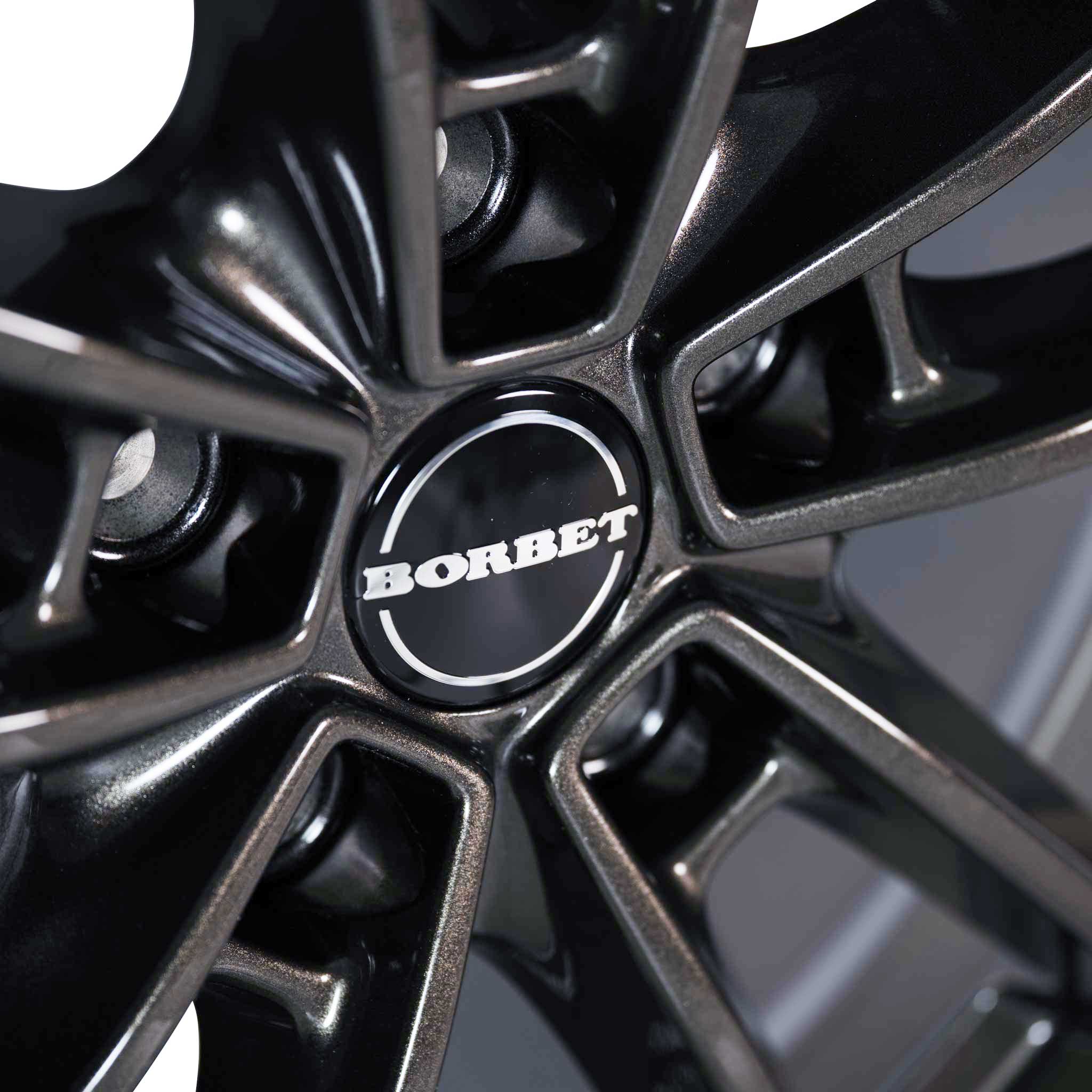 Borbet W Mistral Anthracite Glossy Alloy Wheel Product Image #6