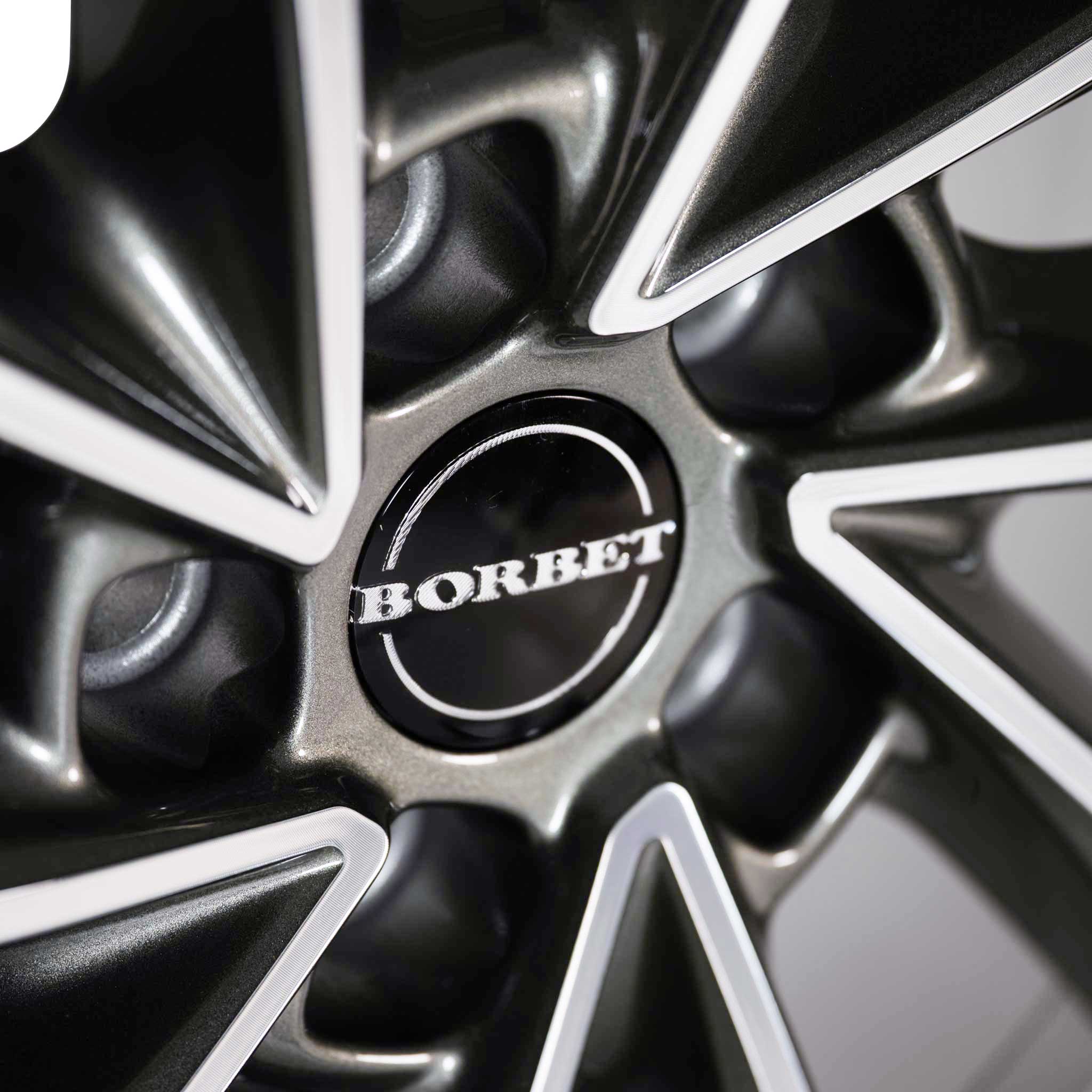 Borbet VTX Graphite Polished Alloy Wheel Product Image #4