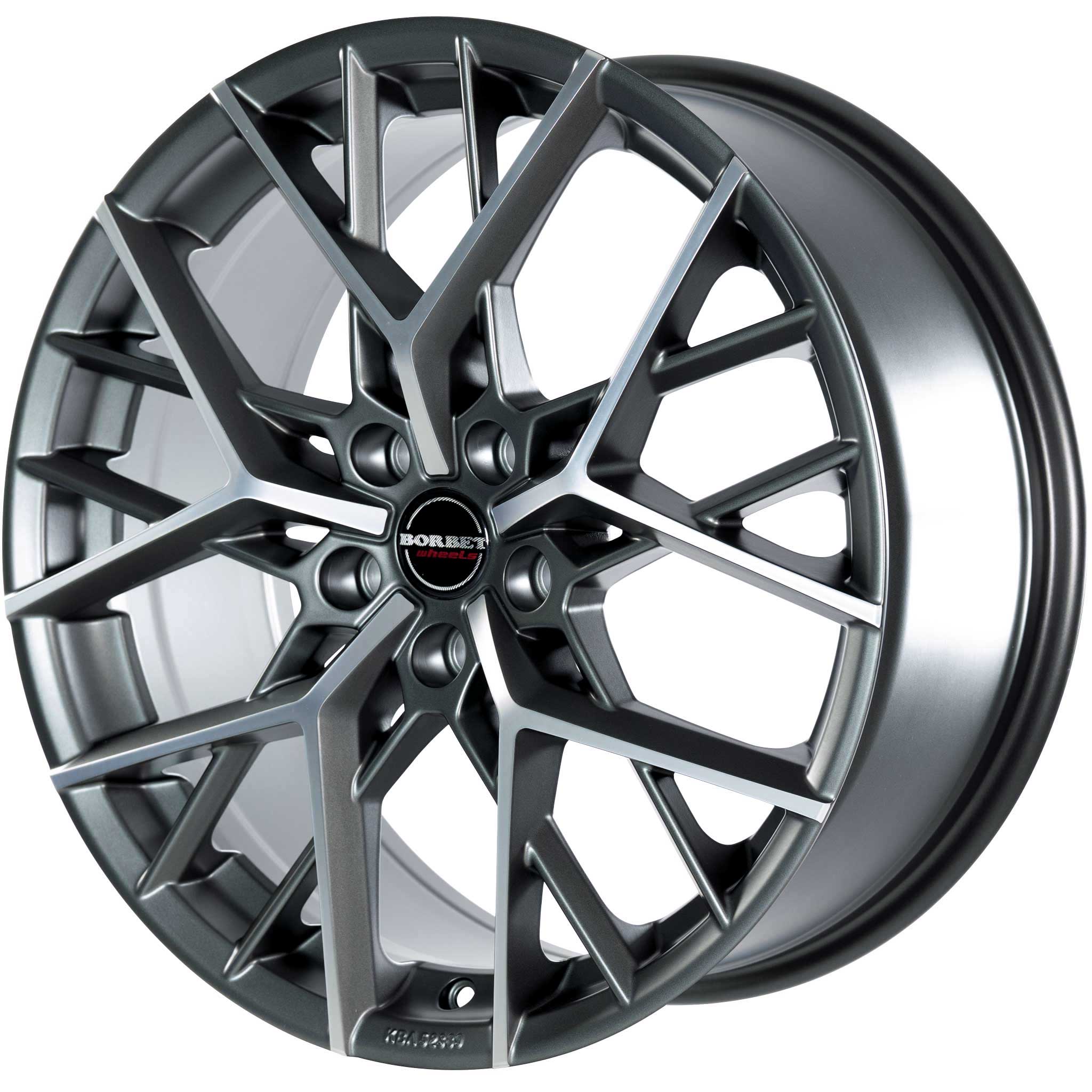 Borbet BY Titan Polished Matt Alloy Wheel Product Image #4