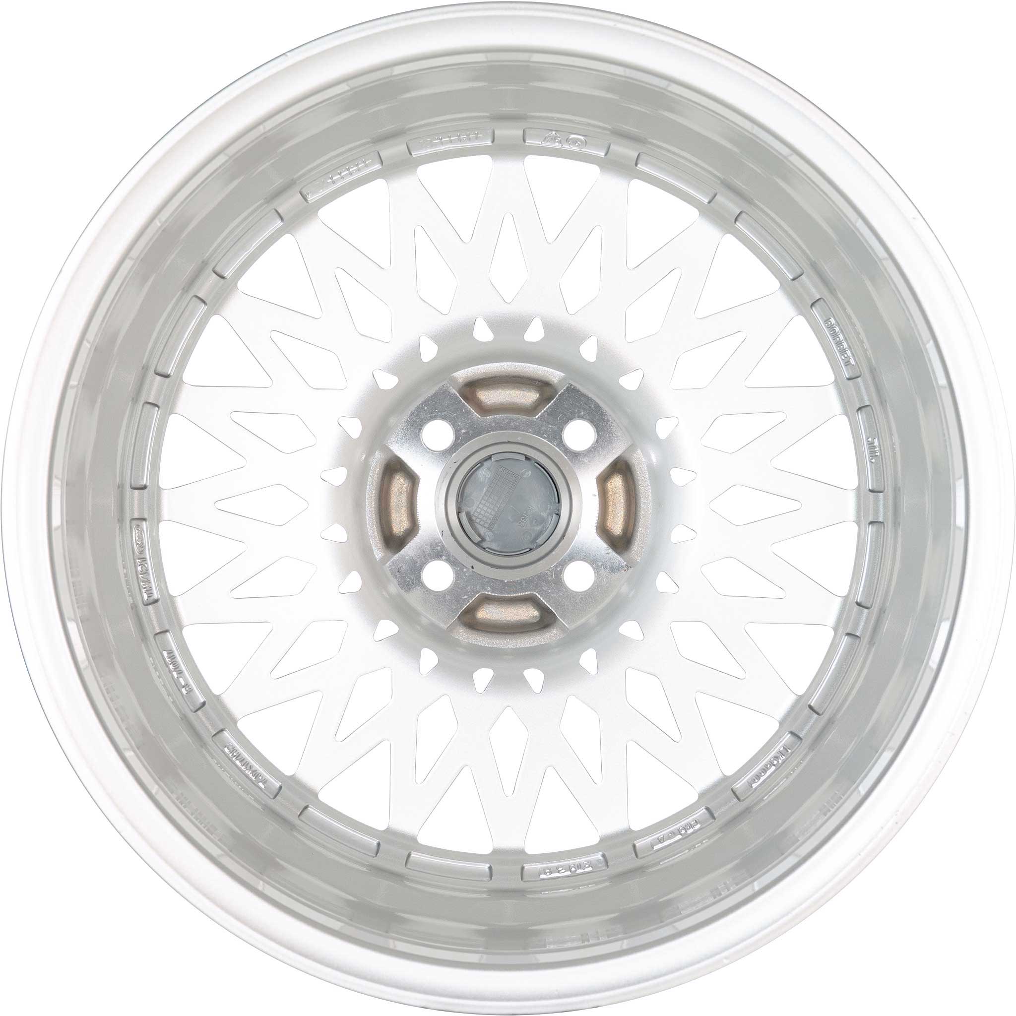 Borbet B Silver Rim Polished Alloy Wheel Product Image #5