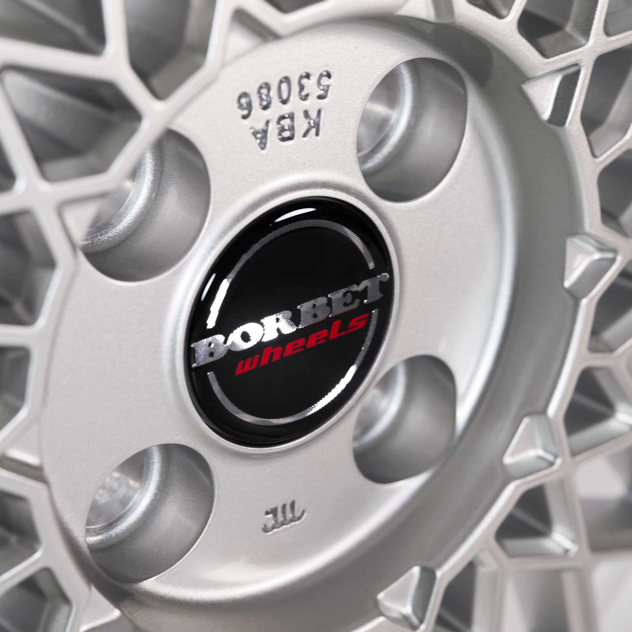 Borbet B Silver Rim Polished Alloy Wheel Product Image #6