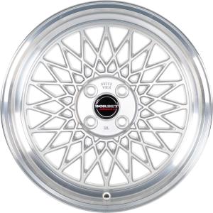 Borbet B Silver Rim Polished Alloy Wheel for Toyota Previa R3 - Sizes 18in