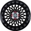 Borbet B Black Rim Red Wheel Img 4