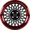 Borbet B Black Rim Red Wheel Img 2