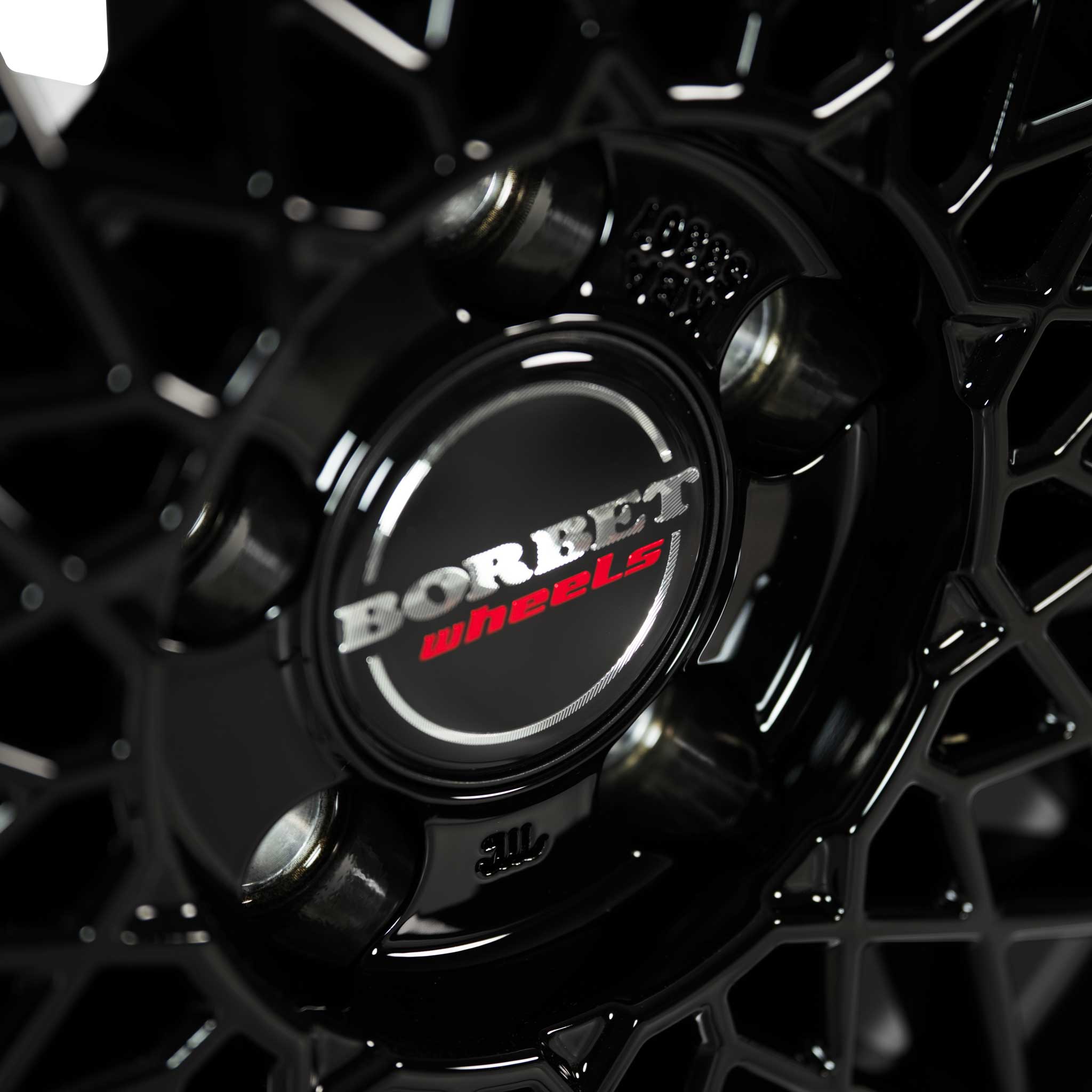 Borbet B Black Rim Polished Alloy Wheel Product Image #6