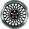Borbet B Black Rim Polished Wheel Img 3
